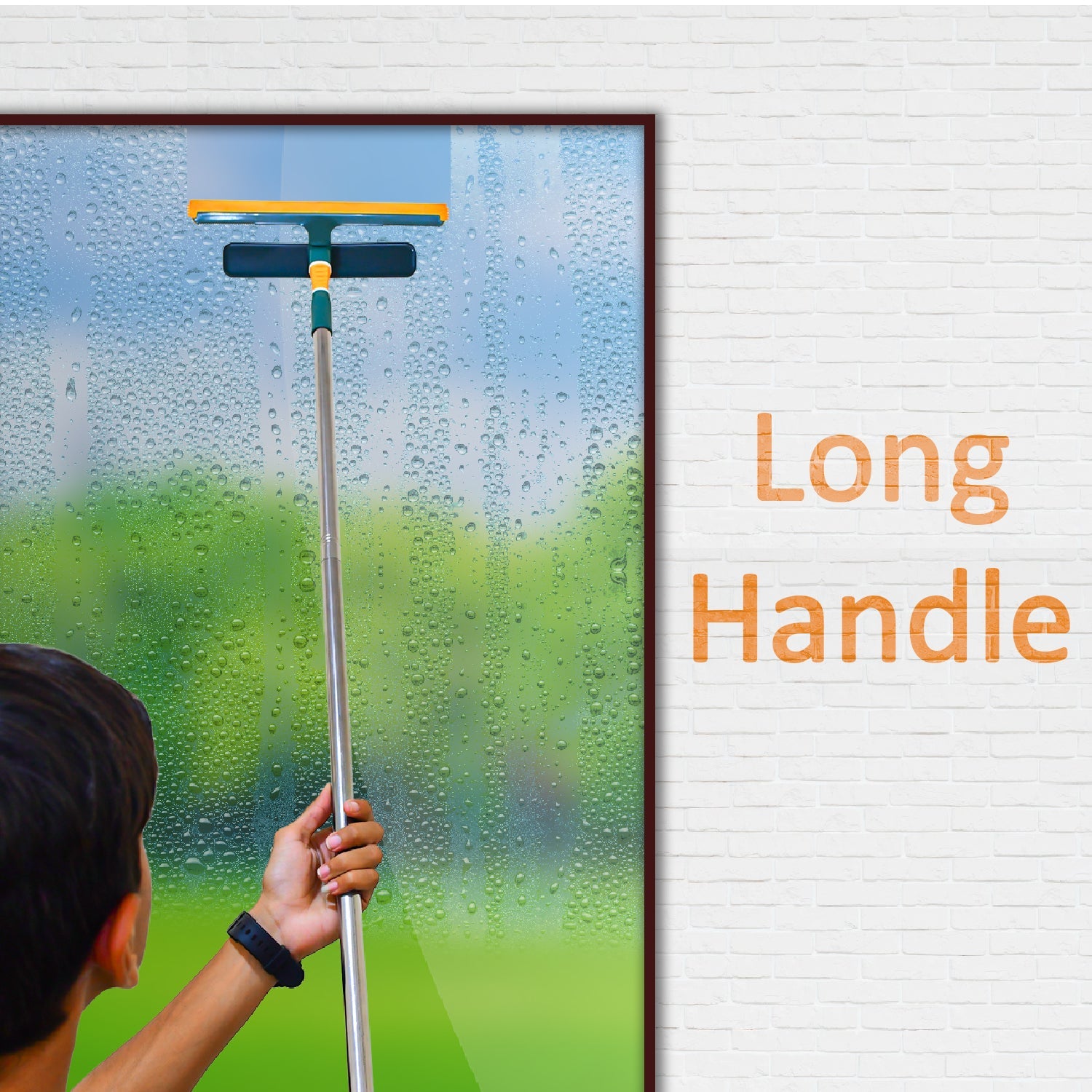 6252 3 IN 1 GLASS WIPER USED IN ALL KINDS OF HOUSEHOLD AND OFFICIAL PLACES FOR CLEANING AND WIPING OF FLOORS, GLASSES AND DUST ETC. DeoDap 6252 3 IN 1 GLASS WIPER USED IN ALL KINDS OF HOUSEHOLD AND OFFICIAL PLACES FOR CLEANING AND WIPING OF FLOORS, GLASSES AND DUST ETC. DeoDap